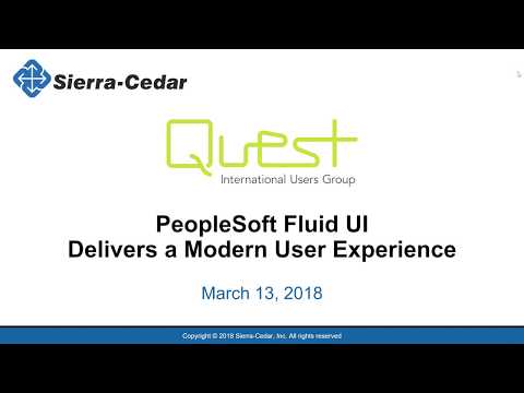 PeopleSoft Fluid UI Delivers a Modern User Experience