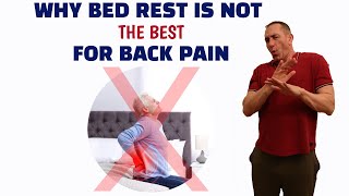 Bed Rest Is Not The Best Way To Beat Back Pain