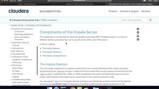 Impala State Store and Catalog Server