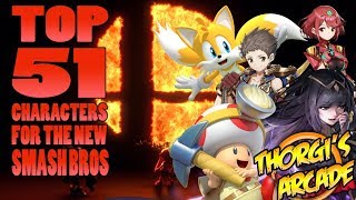 Top 51 Characters for Smash Bros Ultimate - Thorgi Classic Reviews