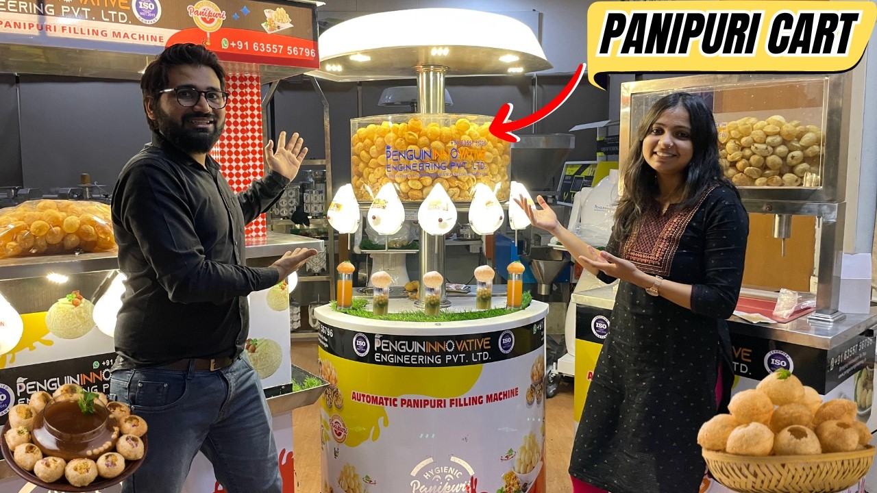 Panipuri Filling Machine | Panipuri Machine | New Model 