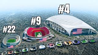 All 30 NFL Stadiums RANKED from WORST to FIRST