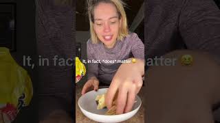 Sodium levels: unhinged #pregnancycravings #whatiatepregnancy #FoodTok #weirdfoodcombos
