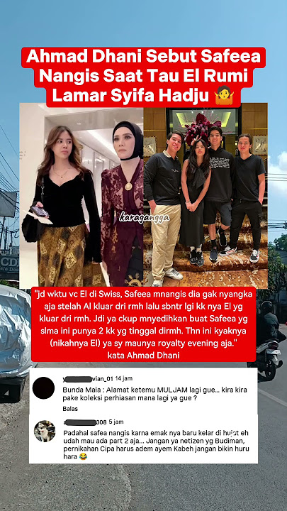 Ahmad Dhani bcorkan rncana pernikahan El Rumi & Syifa Hadju