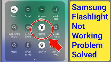 Samsung Flashlight Not Working Problem | How to  Fix Flashlight Not Working On Samsung Phone