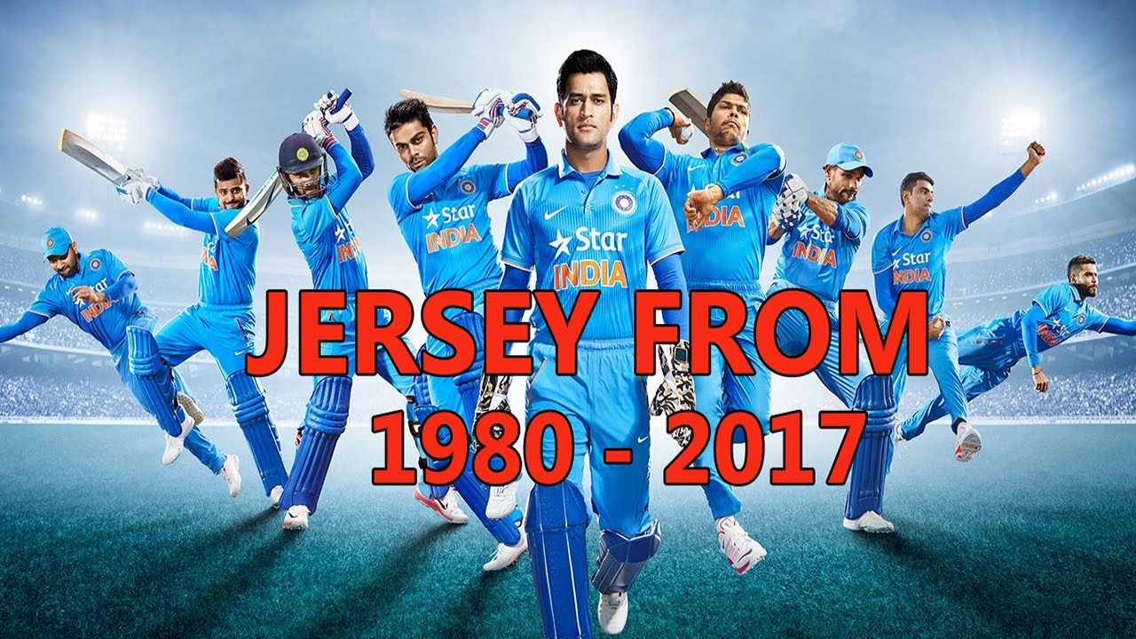 indian cricket team new jersey 2017