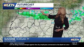 Staying steamy but watching for a #storm threat. #louisville #kentucky #indiana #weather