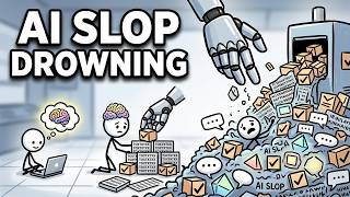 The Dead Internet: How AI Slop is Drowning Human Thought？