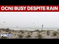 Ocean City boardwalk busy despite rainy Memorial Day weekend weather