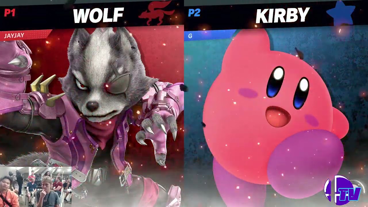 EugeneBound Summers Top 32 - Guilheww (Kirby) Vs. Ouch!? (Wolf) - SSBU Tournament