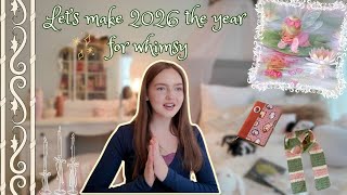 ways to be more whimsical in 2026 (realistic everyday things) | Vlogmas