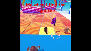 Me when i find the right tile in tip toe #meme #funny #fallguys #shorts #fallguysshorts