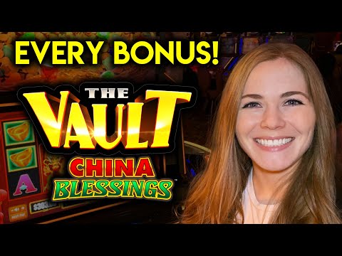 Great First Try! The Vault Slot Machine! Every Bonus!