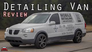 Pontiac Montana SV6 Mobile Detailing Van Review - For Cleaning Cars ON THE GO! 2010 Pontiac Montana Minivan