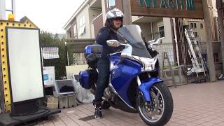 ダブルアールズサウンド　WR'S　2012 VFR1200 HONDA　Honda　 new V4 　ホンダ・VFR 1200　岡山県　大山