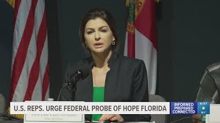 US lawmakers call for federal investigation of Hope Florida Foundation