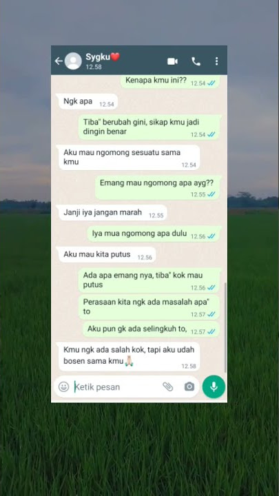 chat wa, minta putus #viralshorts #videoshortsviral #chatwabaper #shortslucu