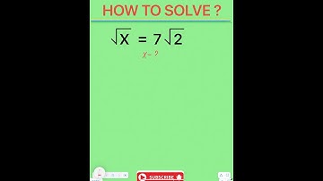 HOW TO SOLVE #maths #education #foryou #shortvideo #youtubeshorts #exam #shorts