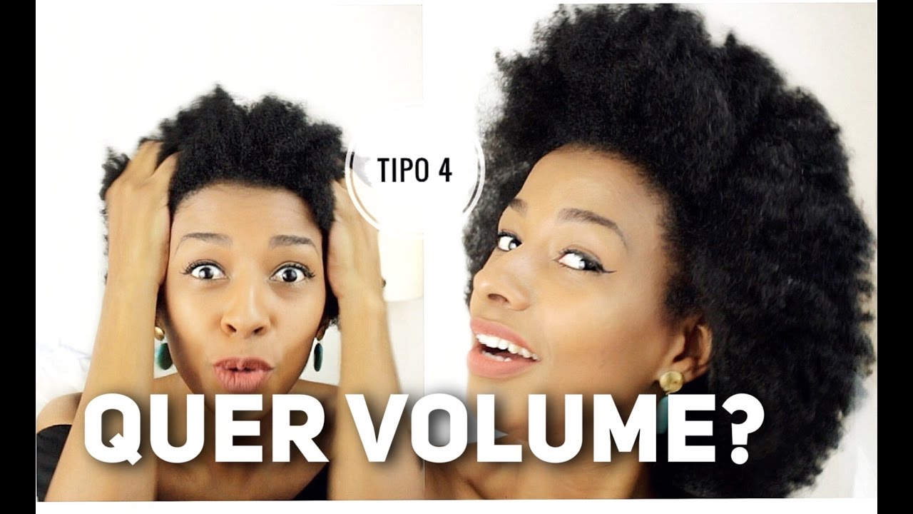 O SEGREDO DO VOLUMÃO no CRESPO | MICHELE PASSA
