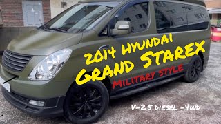 2014 Hyundai Grand Starex-2.5d-4wd Limousine
