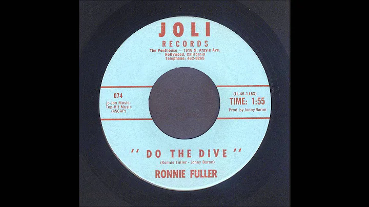 Ronnie Fuller - Do The Dive - R&B Surf Rocker 45