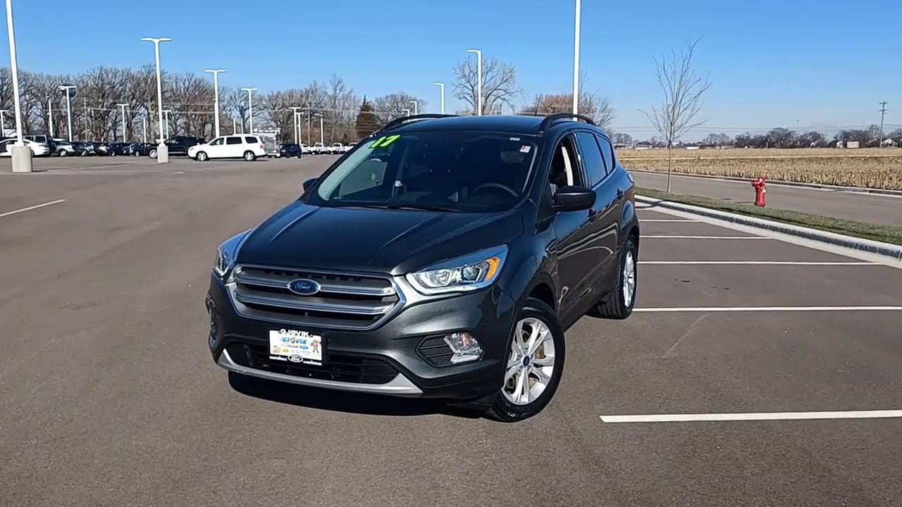 2017 Ford Escape Sandwich, Oswego, Yorkville, Plano, IL 21115A YouTube
