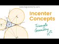 Incenter, Inradius, and Incircle of a Triangle: Theorems and Proofs in Hindi #logicxonomy_hindi