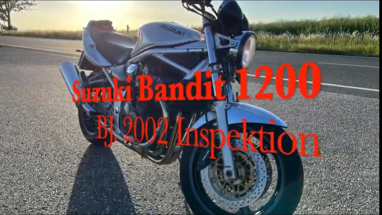 Suzuki Bandit 1200 Instandsetzung, Ölwechsel, Ketten Kit wechseln, Vergaser syncronisieren