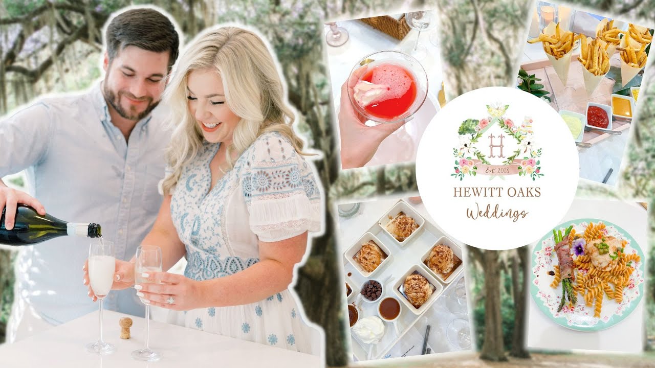 Our DELICIOUS Wedding Food Tasting At Hewitt Oaks Southern Wedding