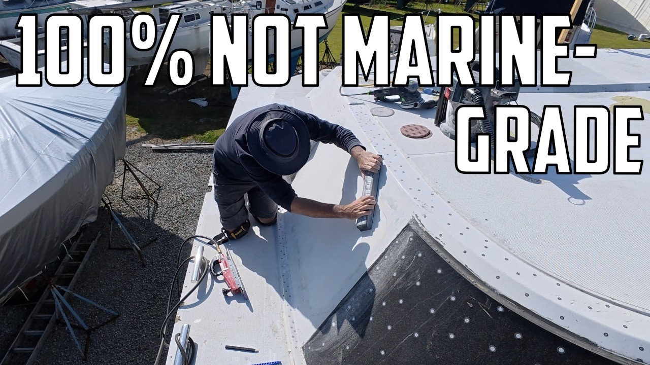 ⁣⛵️ How to patch a hole the COMPLETELY wrong way. Ep 677
