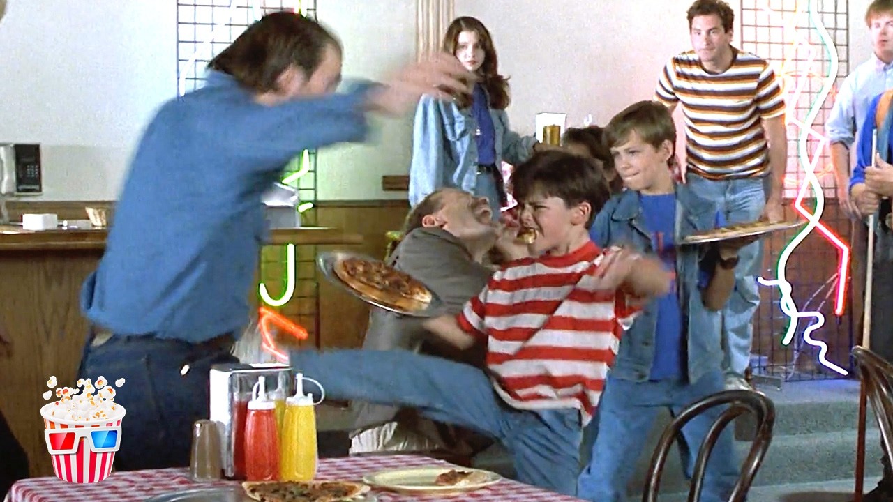 Pizza Parlor Fight | 3 Ninjas Knuckle Up