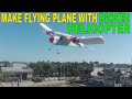How to make rc plane with broken helicopters  rc plane from rc helicopter