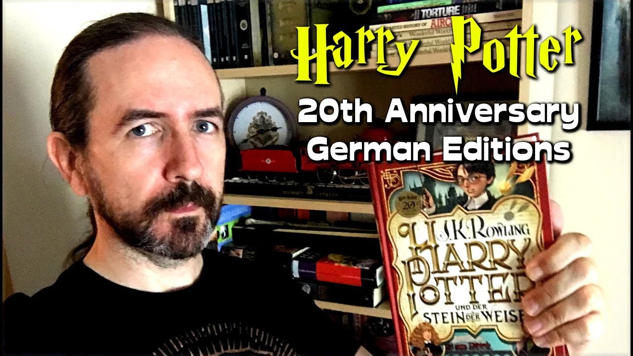 Behind the German 20th anniversary editions of the Harry Potter