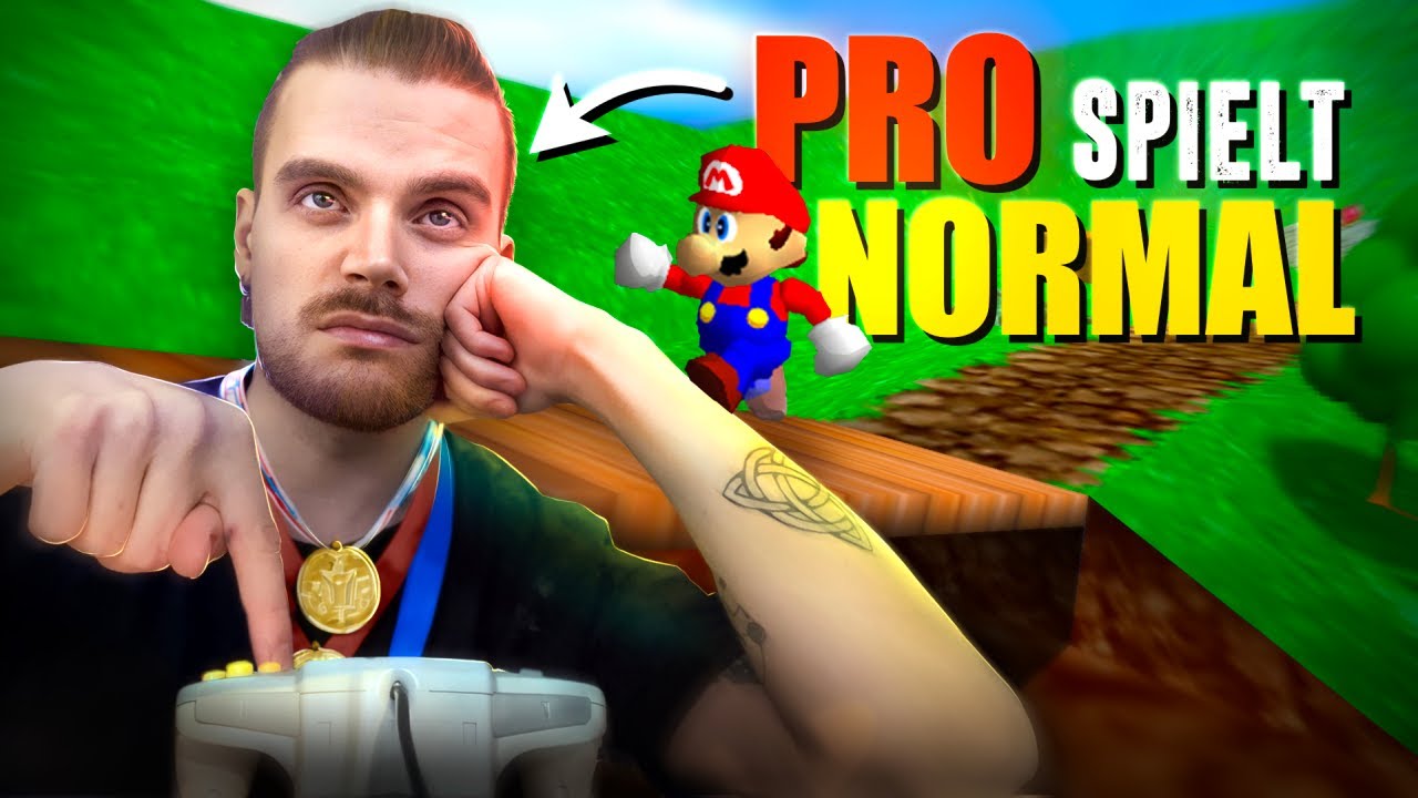 PRO spielt Super Mario 64 