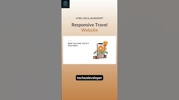 Responsive Travel Website Made With HTML CSS & JAVASCRIPT  #webcoding #website #template #webdevelop
