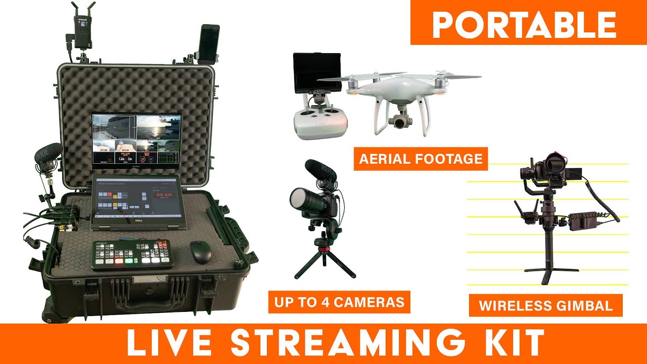 Ultimate Portable Live Streaming Kit Stream from almost anywhere