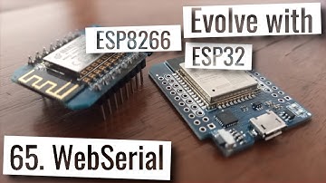 ESP32 & ESP8266 - WebSerial