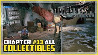 Final Fantasy 7 Remake Chapter 13 All Collectible Locations
