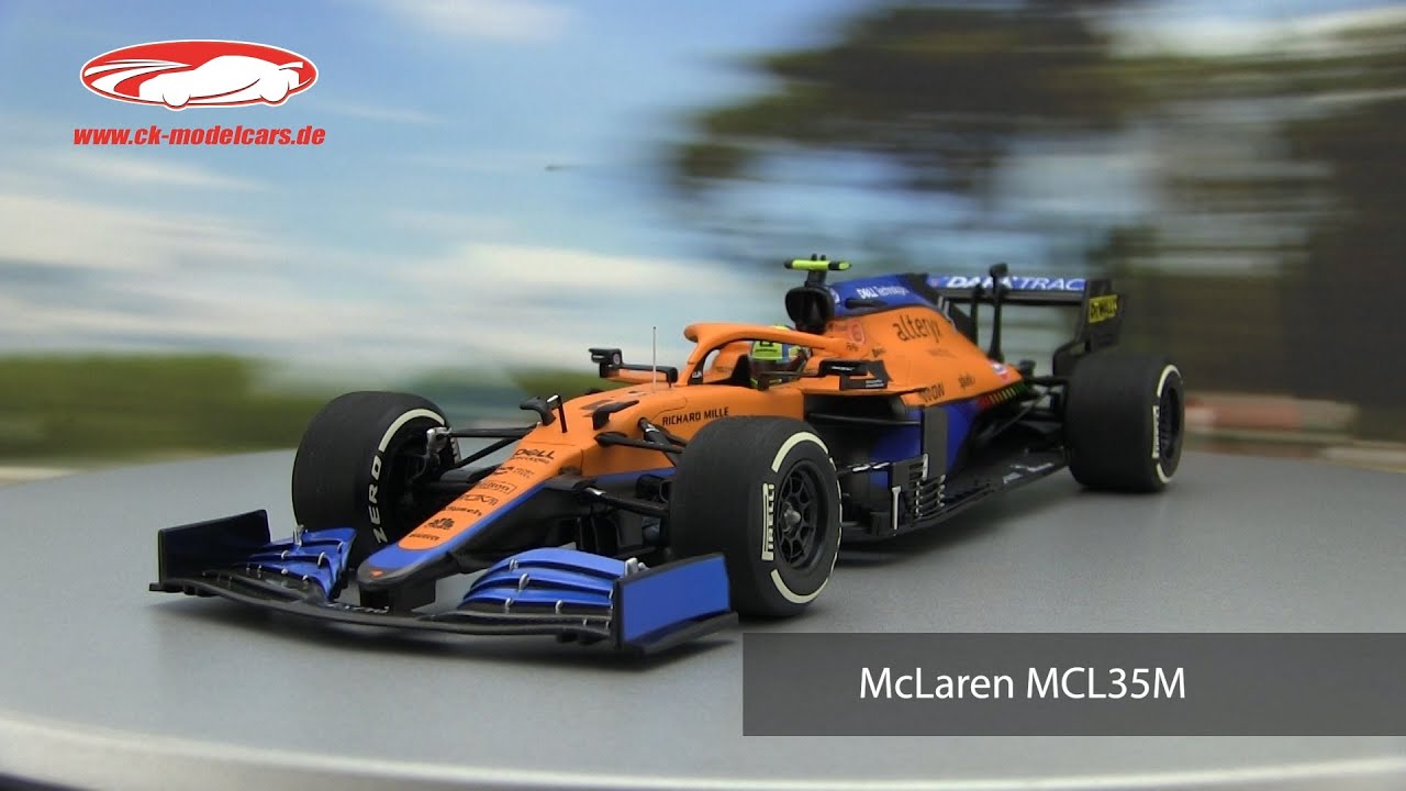 Minichamps 1:18 Lando Norris McLaren MCL35M #4 2nd Italian GP