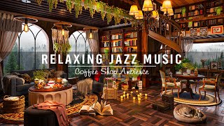 Cozy Coffee Shop Ambience & Warm Jazz Instrumental Music for Work,Study,Unwind ~ Relaxing Jazz Music