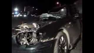 Авария BMW 745i E65 / crash BMW 745i E65