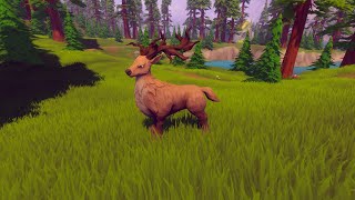 Stylized Stag + 38 Animations