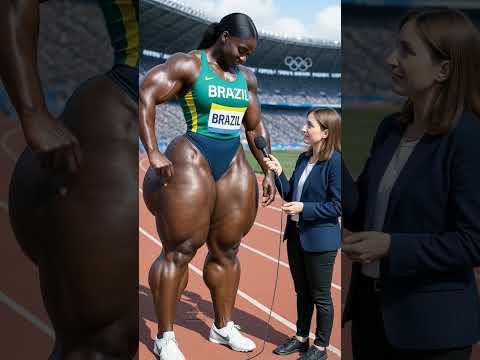 7 FOOT 1 Brazilian Gold Medalist Works In Law Enforcement Tallwoman Trackandfield 
