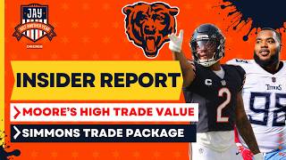 NEWS: Bears Insider Reveals DJ Moore's Trade Value; Could Help In A Trade for Jeffery Simmons 👀