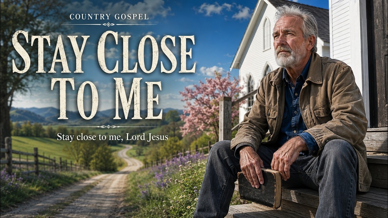 STAY CLOSE TO ME | A Heartfelt Country Gospel Song of Faith & Trust