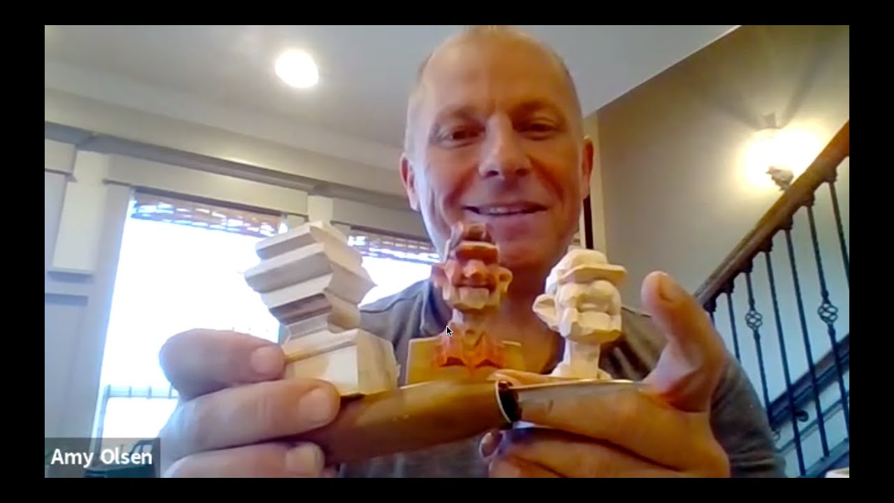 WOODCARVING a HUNTER with ONE KNIFE
