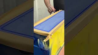 Full video of the entire process drops this week. Stay tuned! #fishing #art #bluecrabs #paint #diy