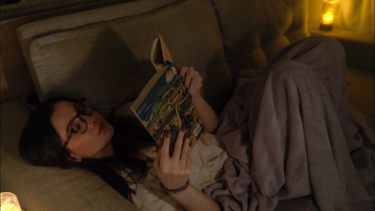 ASMR 📖 lendo O Hobbit para você dormir (capítulo 1) voz suave