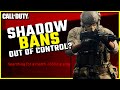 The shadow ban problem in call of duty