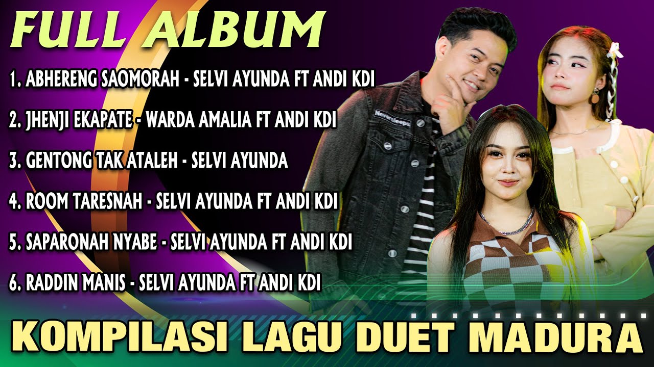 Full Album Duet Versi Lagu Madura - Abhereng Saomorah X Jhenji Ekapate